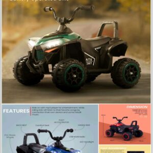 MB105 kids rechargeable mini ATV bike